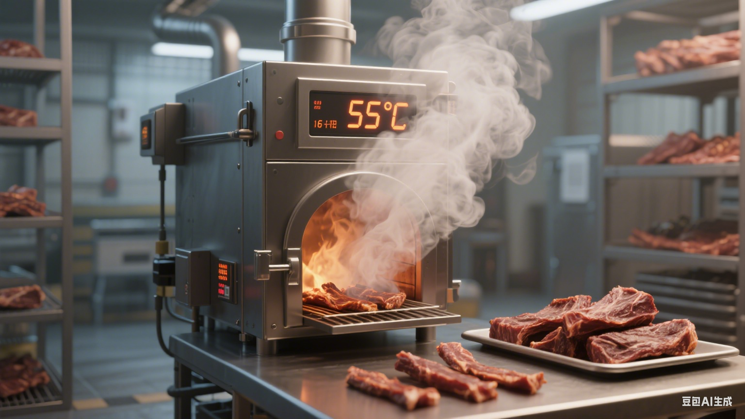烟熏炉的作用，提到烟熏食品，不少人会想起街头巷尾那股带着焦香的腊肉香气，或是超市里色泽红亮的烟熏香肠 —— 这些让人垂涎的美味，背后都离不开一个关键设备(5)
