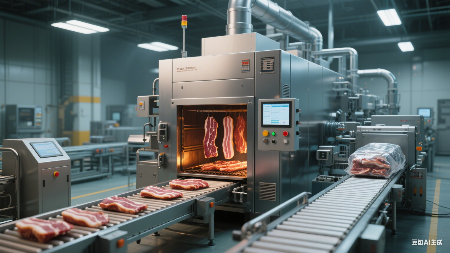 烟熏炉的作用，提到烟熏食品，不少人会想起街头巷尾那股带着焦香的腊肉香气，或是超市里色泽红亮的烟熏香肠 —— 这些让人垂涎的美味，背后都离不开一个关键设备(4)