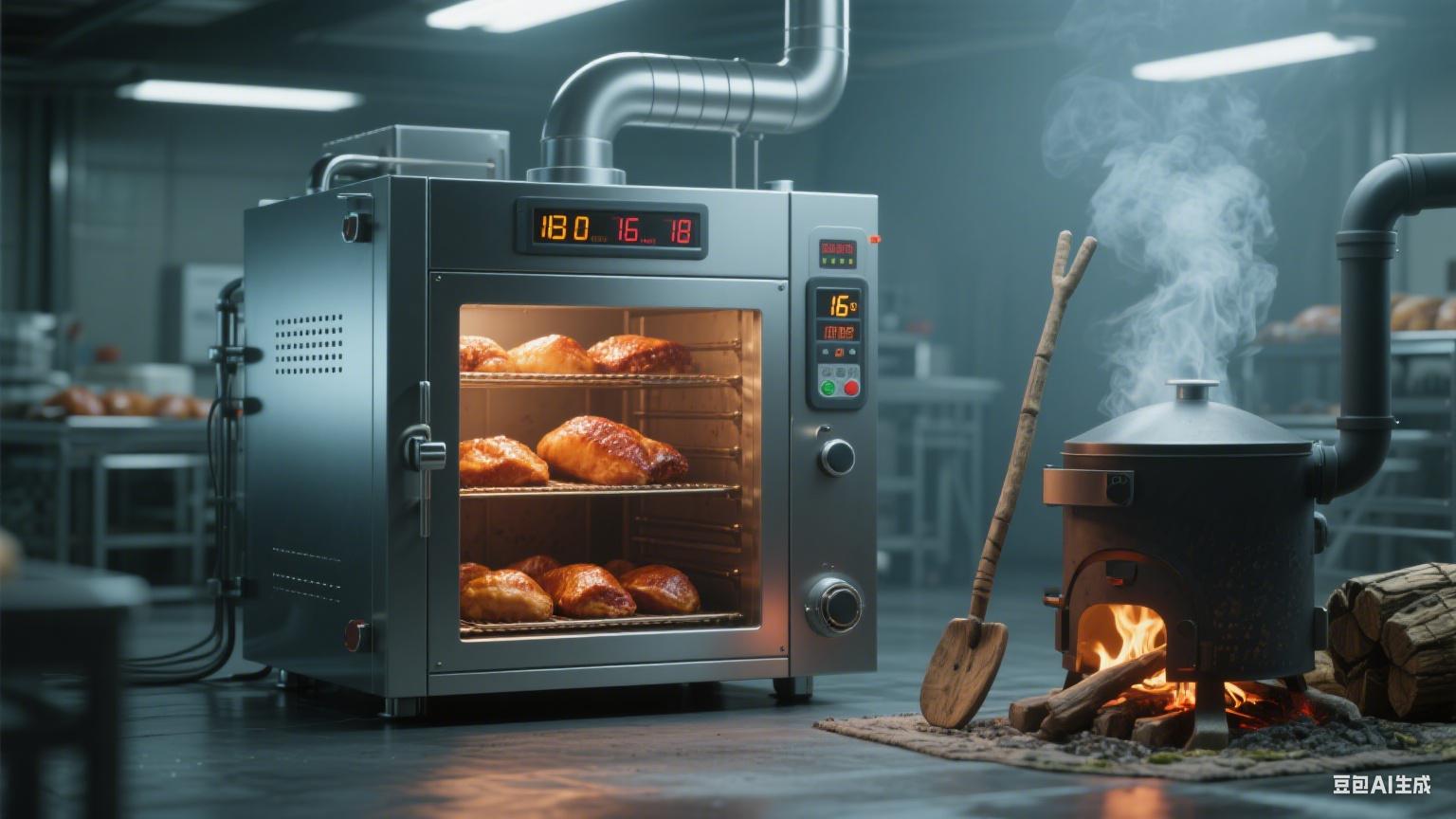 烟熏炉的好处，一提到烟熏食品，那股独特的香气总能勾起人们的食欲 —— 无论是早餐里切片的烟熏火腿，还是餐桌上当作小菜的烟熏鱼干，这些美味的诞生，都离不开烟熏炉的助力(2)