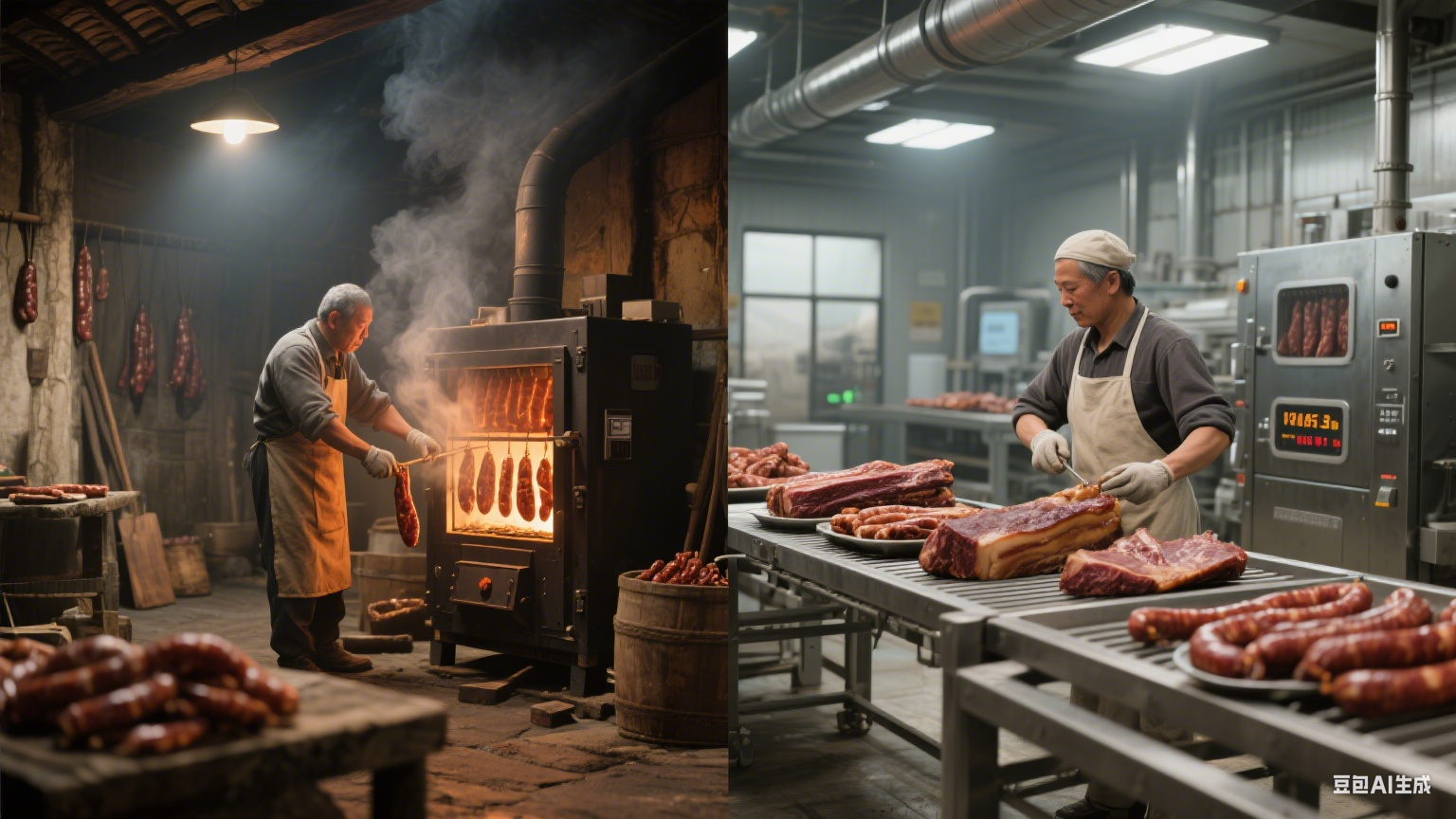 烟熏炉的好处，一提到烟熏食品，那股独特的香气总能勾起人们的食欲 —— 无论是早餐里切片的烟熏火腿，还是餐桌上当作小菜的烟熏鱼干，这些美味的诞生，都离不开烟熏炉的助力(5)