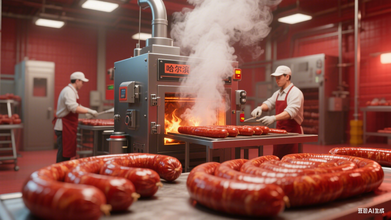烟熏炉：哈尔滨红肠的 “风味灵魂塑造师”(5)