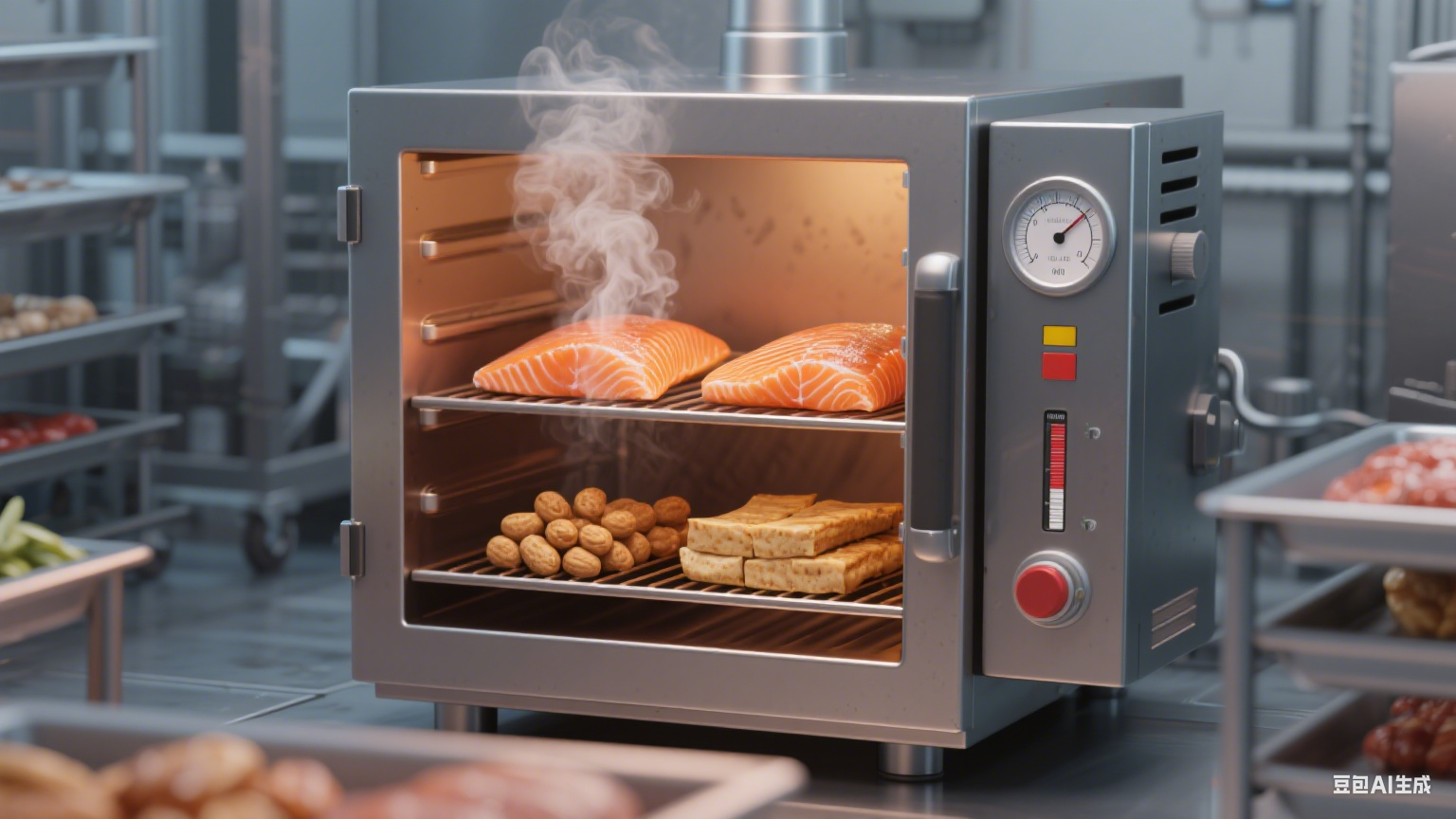 烟熏炉在食品行业的优势及实践应用价值(5)