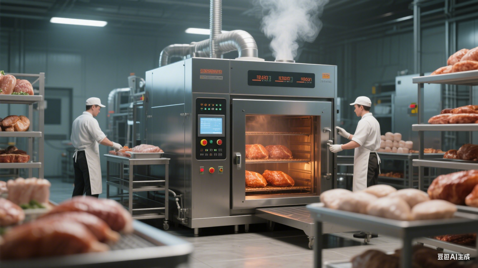 烟熏炉在食品行业的优势及实践应用价值(7)