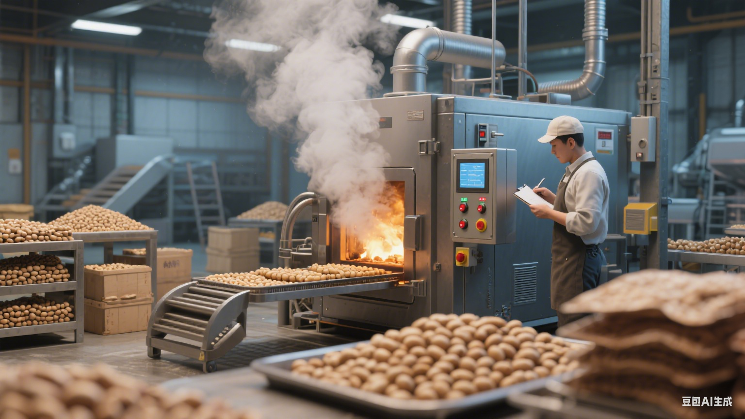 烟熏炉在豆类食品加工中的应用：工艺适配与品质管控(6)