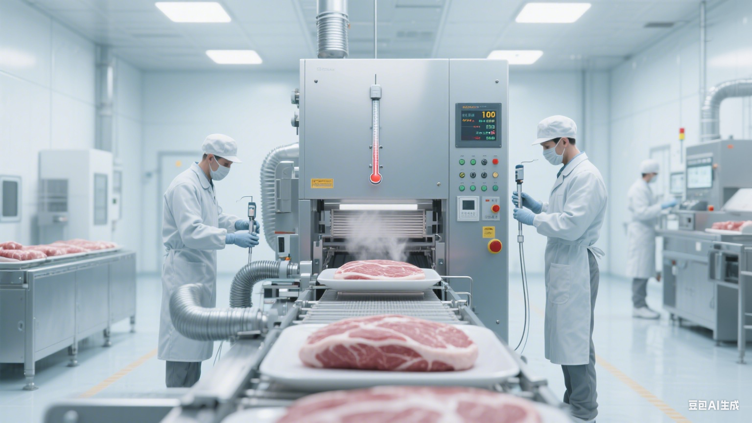 烟熏炉在猪肉加工中的应用(4)