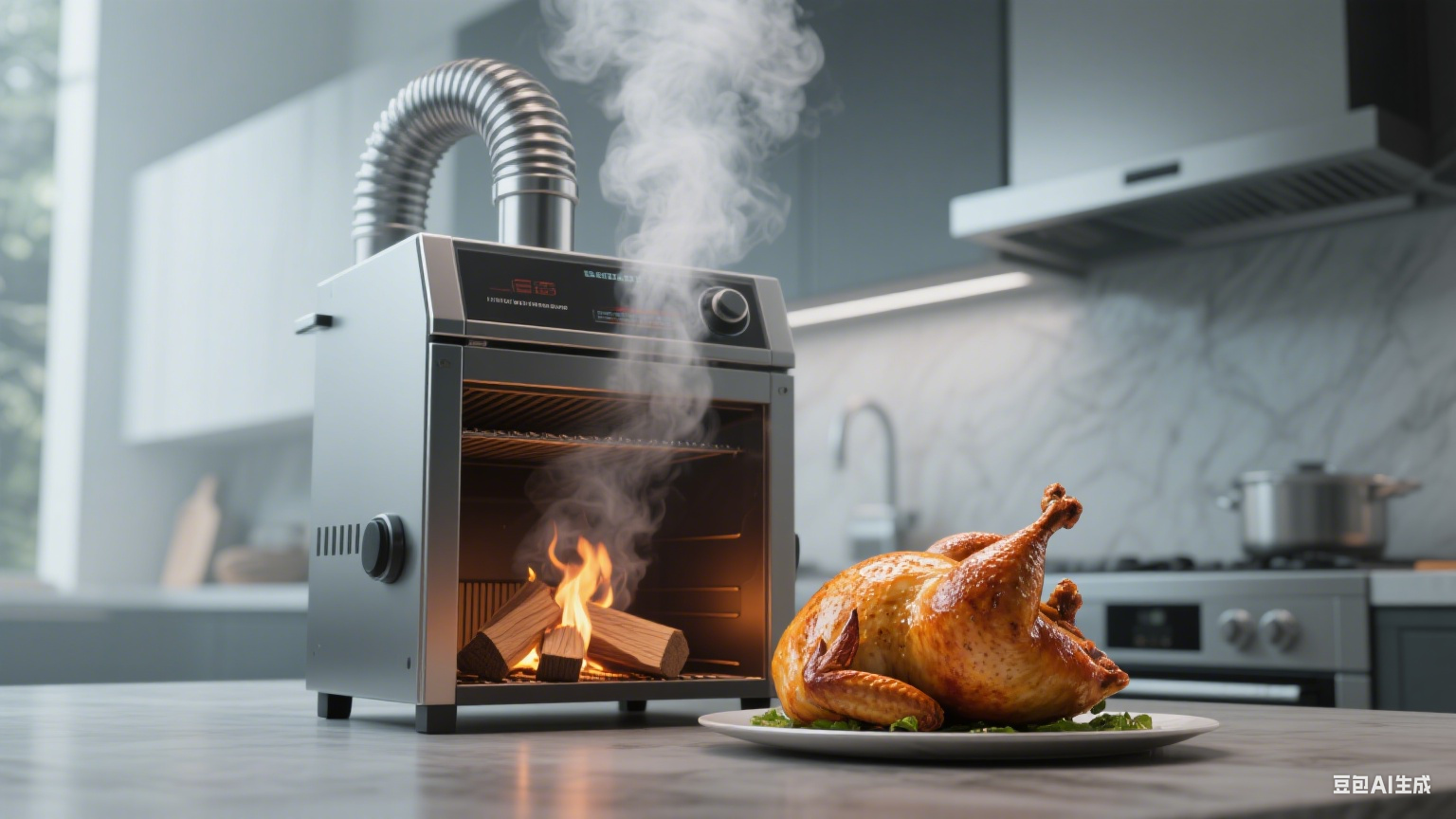 烟熏炉在烧鸡食品加工厂生产中的核心应用(3)