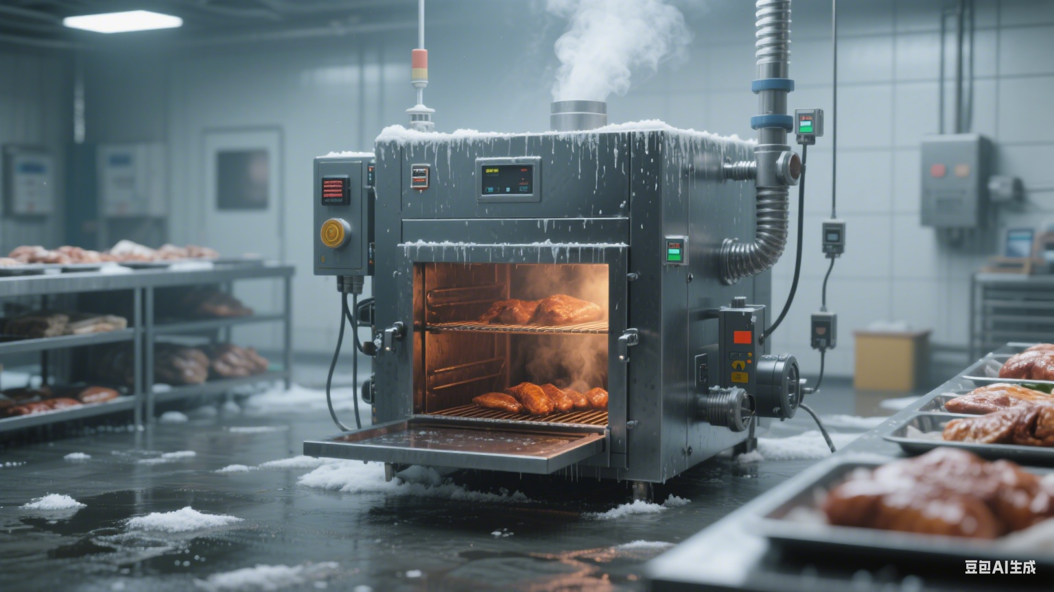 智能控温烟熏炉：适应季节变化，保障食品加工厂稳定生产(2)