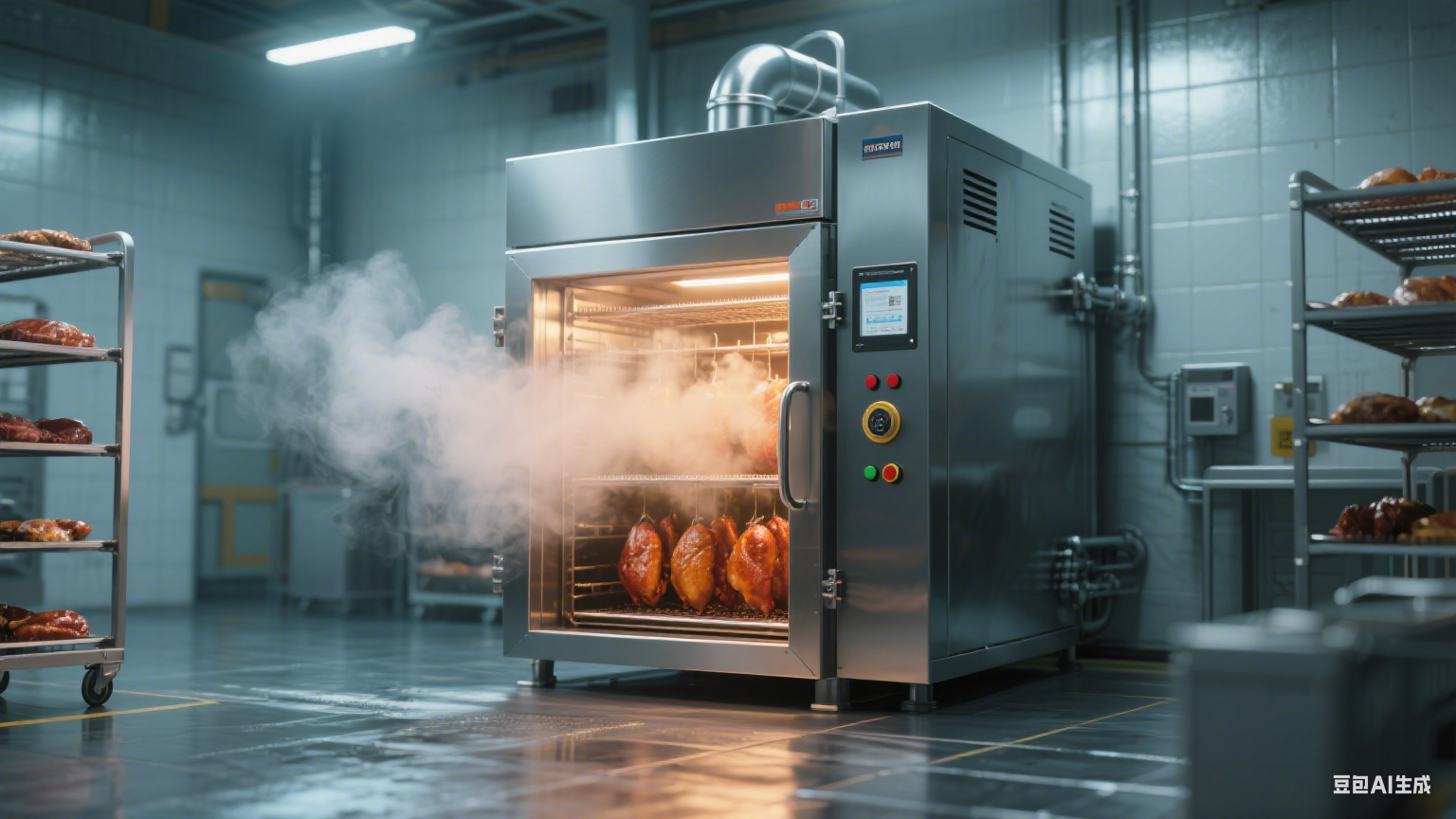 食品加工烟熏炉：严守安全卫生底线，契合市场合规要求(4)