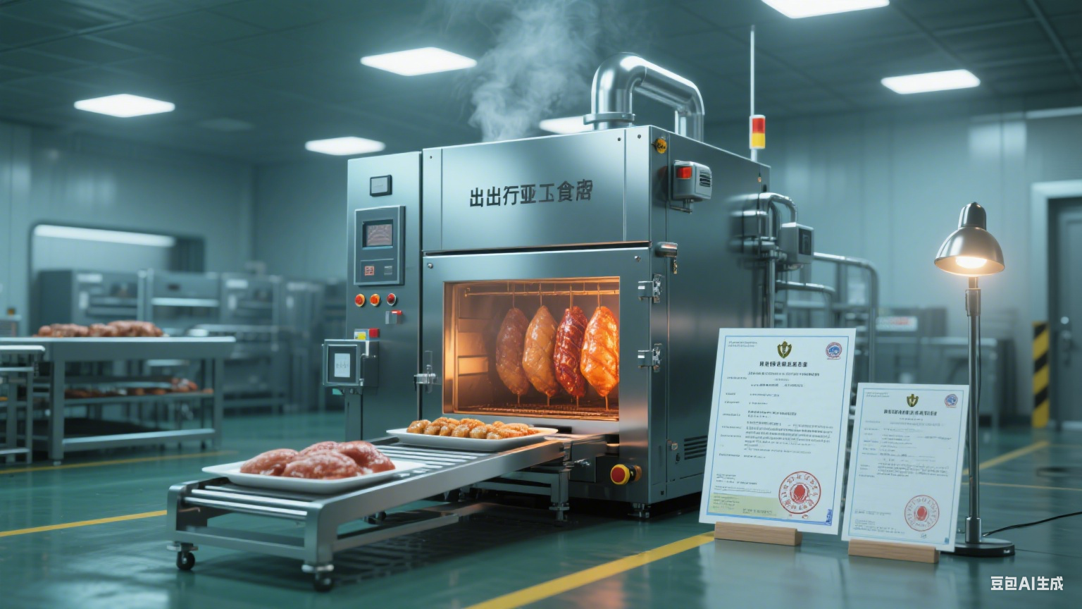 食品加工烟熏炉：严守安全卫生底线，契合市场合规要求(6)