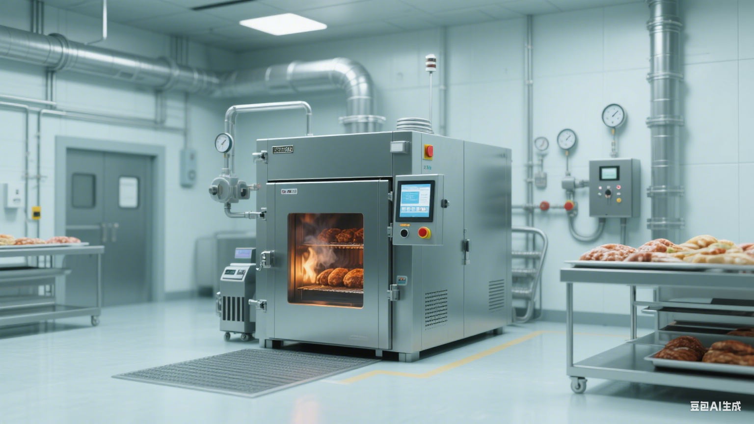 食品加工烟熏炉：严守安全卫生底线，契合市场合规要求(7)