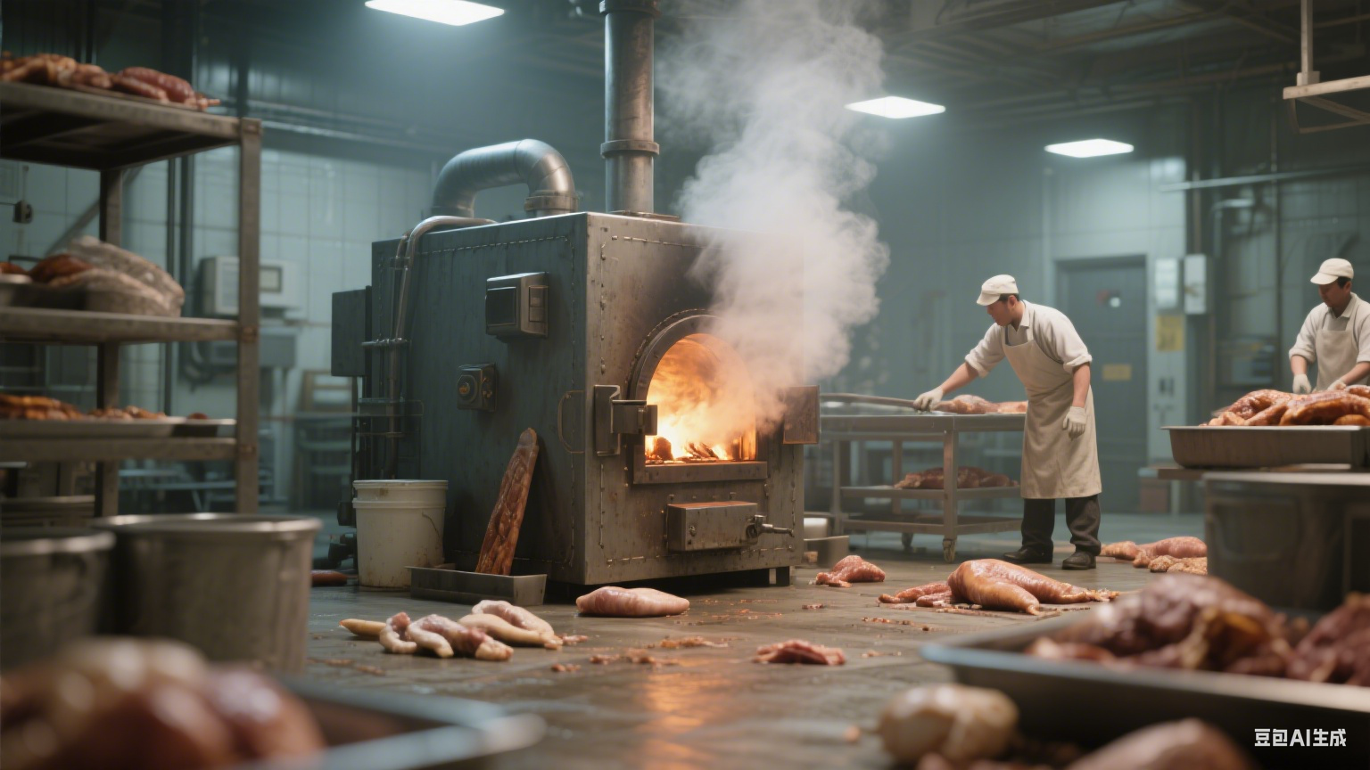 新型智能烟熏炉：科技赋能加工，提升食品厂竞争力(2)