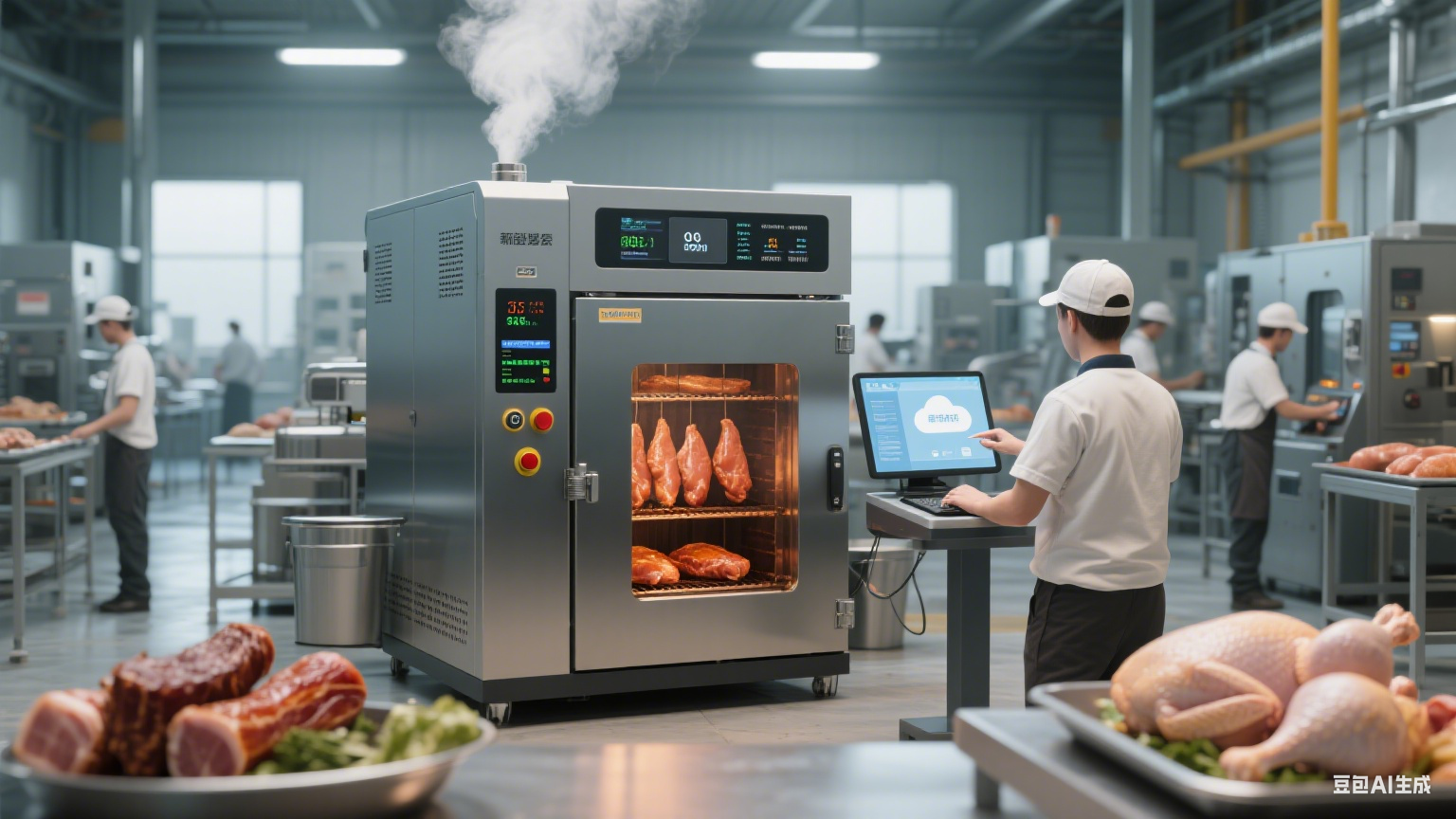 新型智能烟熏炉：科技赋能加工，提升食品厂竞争力(4)