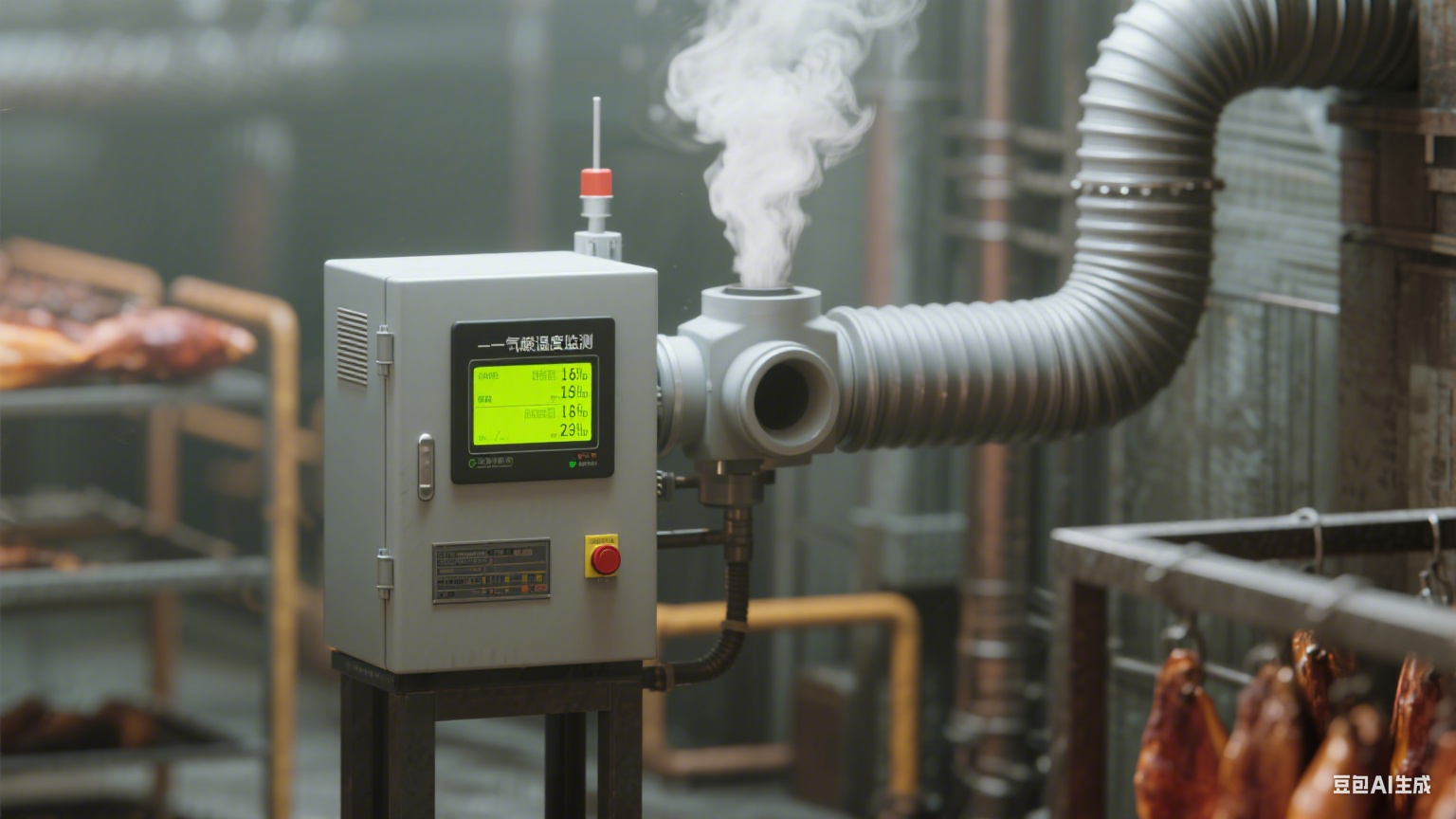 全自动烟熏炉安全高：多重防护护航，筑牢食品加工安全防线(3)