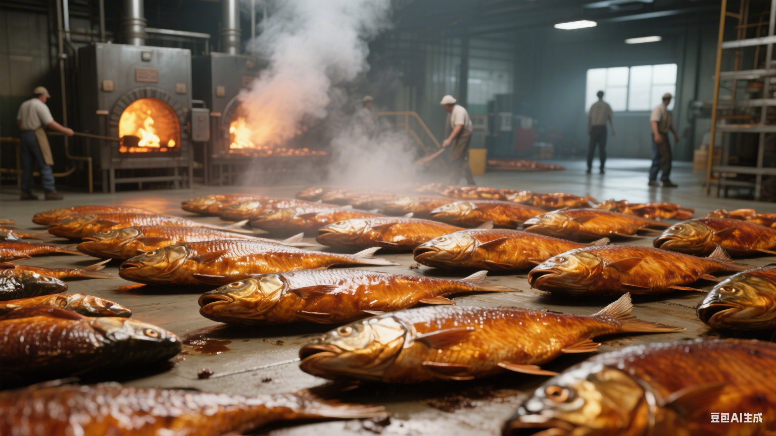 熏鱼烟熏炉：炉内空气会循环吗？咋给熏鱼上色？(1)