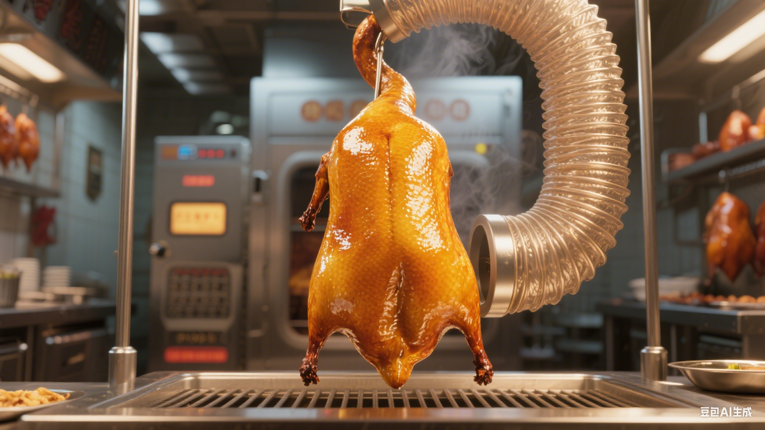 烤鸭一体机的回烟管道咋设计？这些细节藏着美味关键(1)