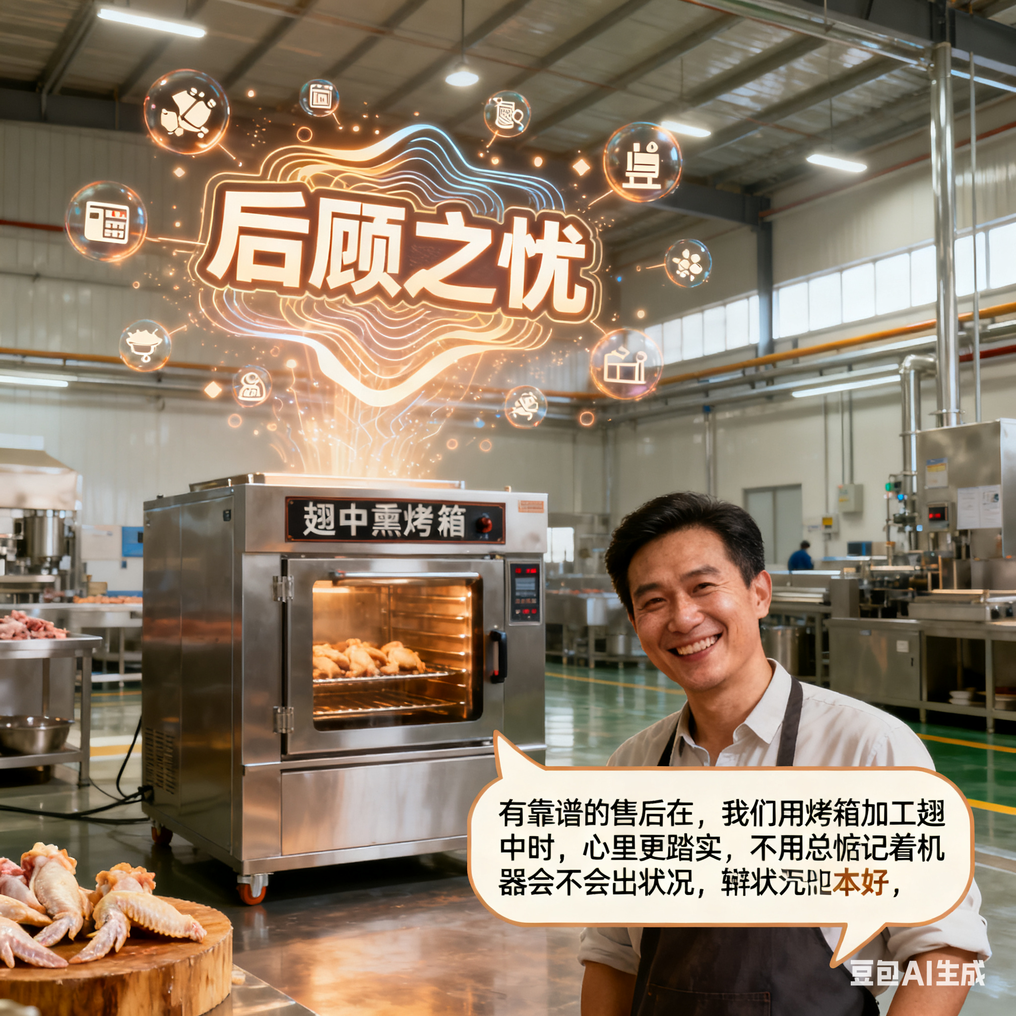 翅中熏烤箱的售后保障?(5)