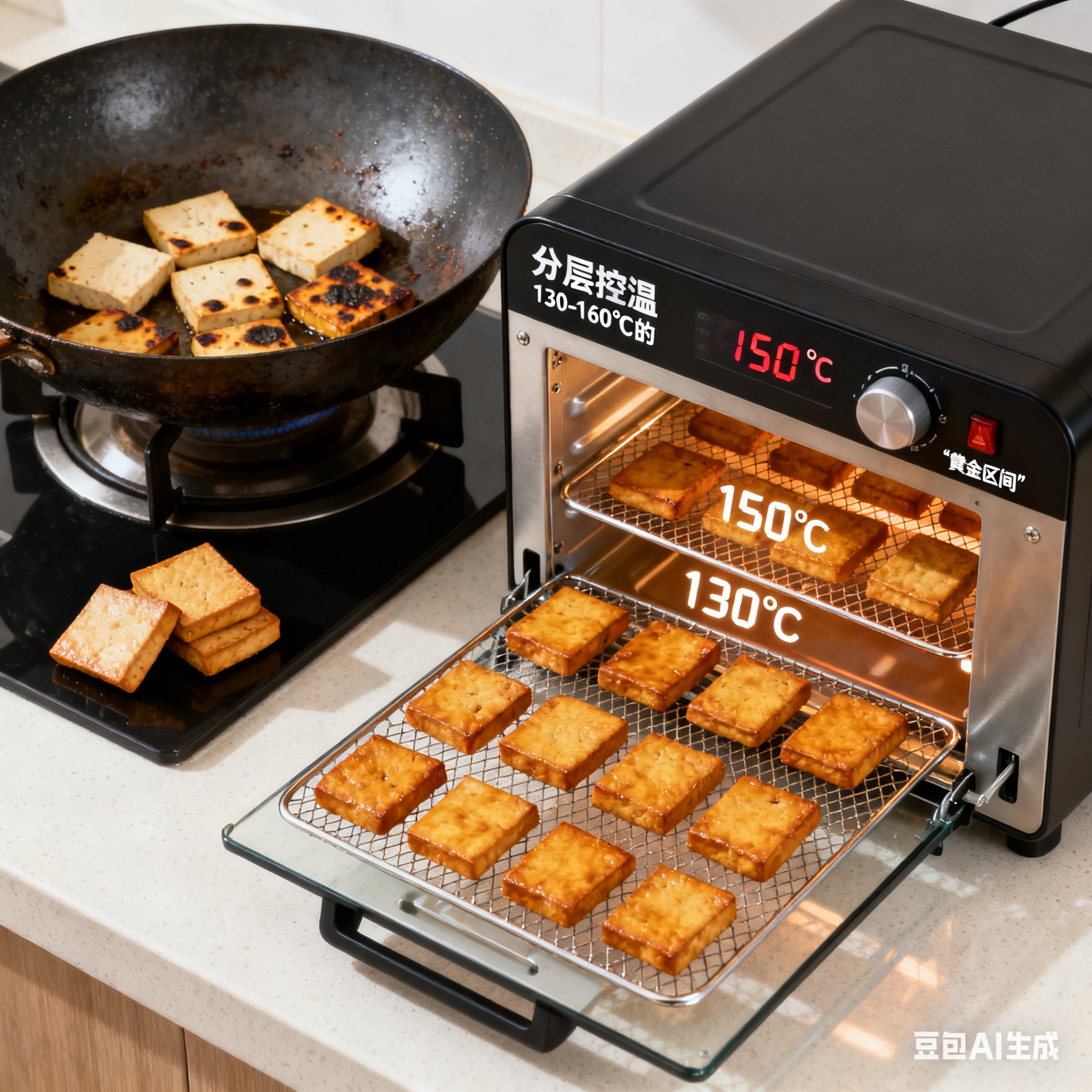 豆干烘烤上色炉：以热力精控与分子交响，解锁豆干金黄诱人的上色密码(3)