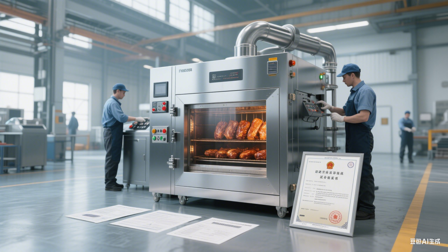 烟熏炉厂商放心购指南：构筑食品加工设备选型的品质信任(7)