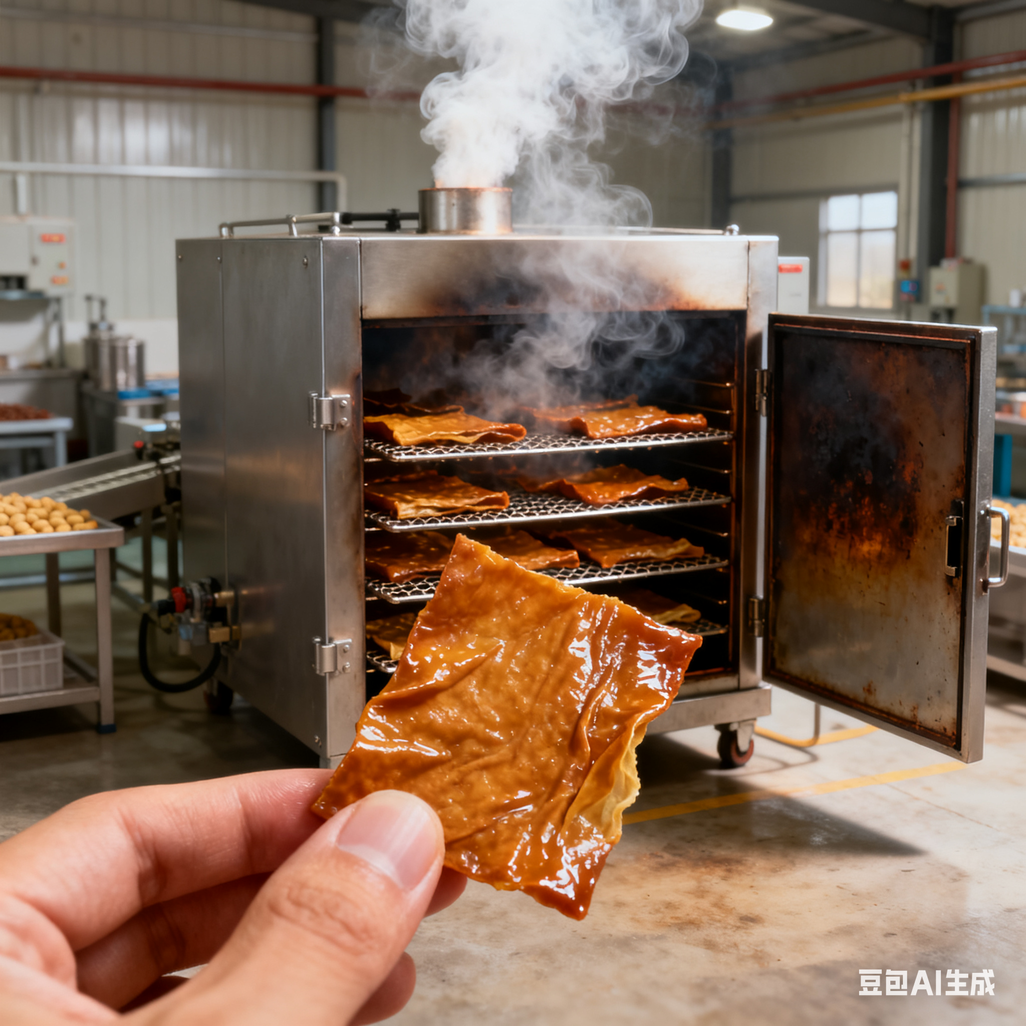 熏韵凝香：千叶豆干烟熏炉的风味赋形之道(1)