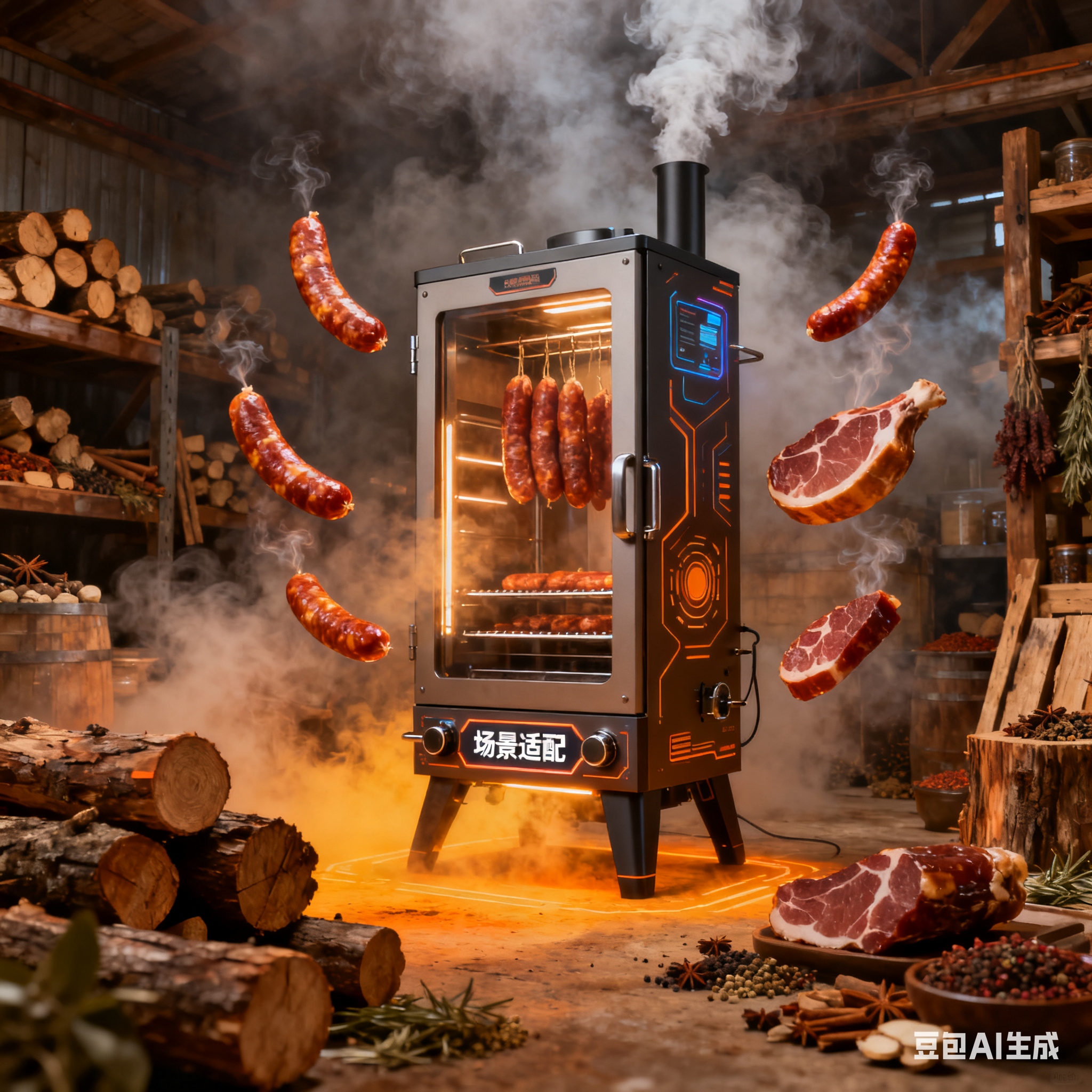 烟韵赋味・型适其业 —— 烟熏炉不同型号的场景化解析与工艺(1)