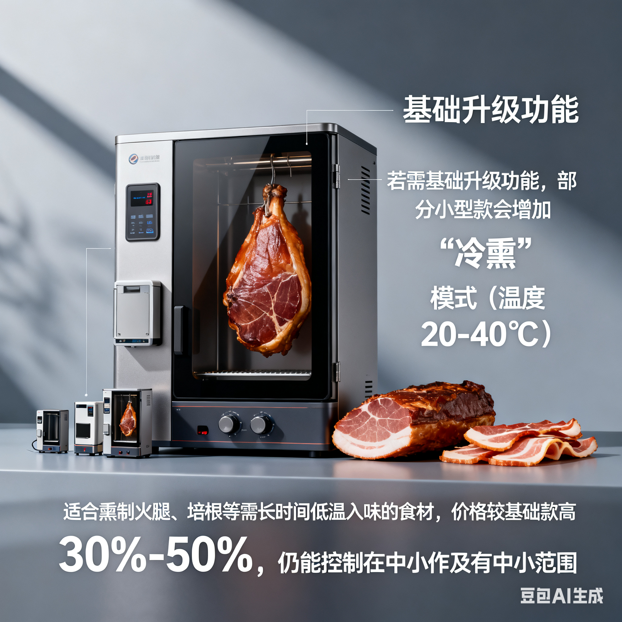 烟韵赋味・型适其业 —— 烟熏炉不同型号的场景化解析与工艺(2)