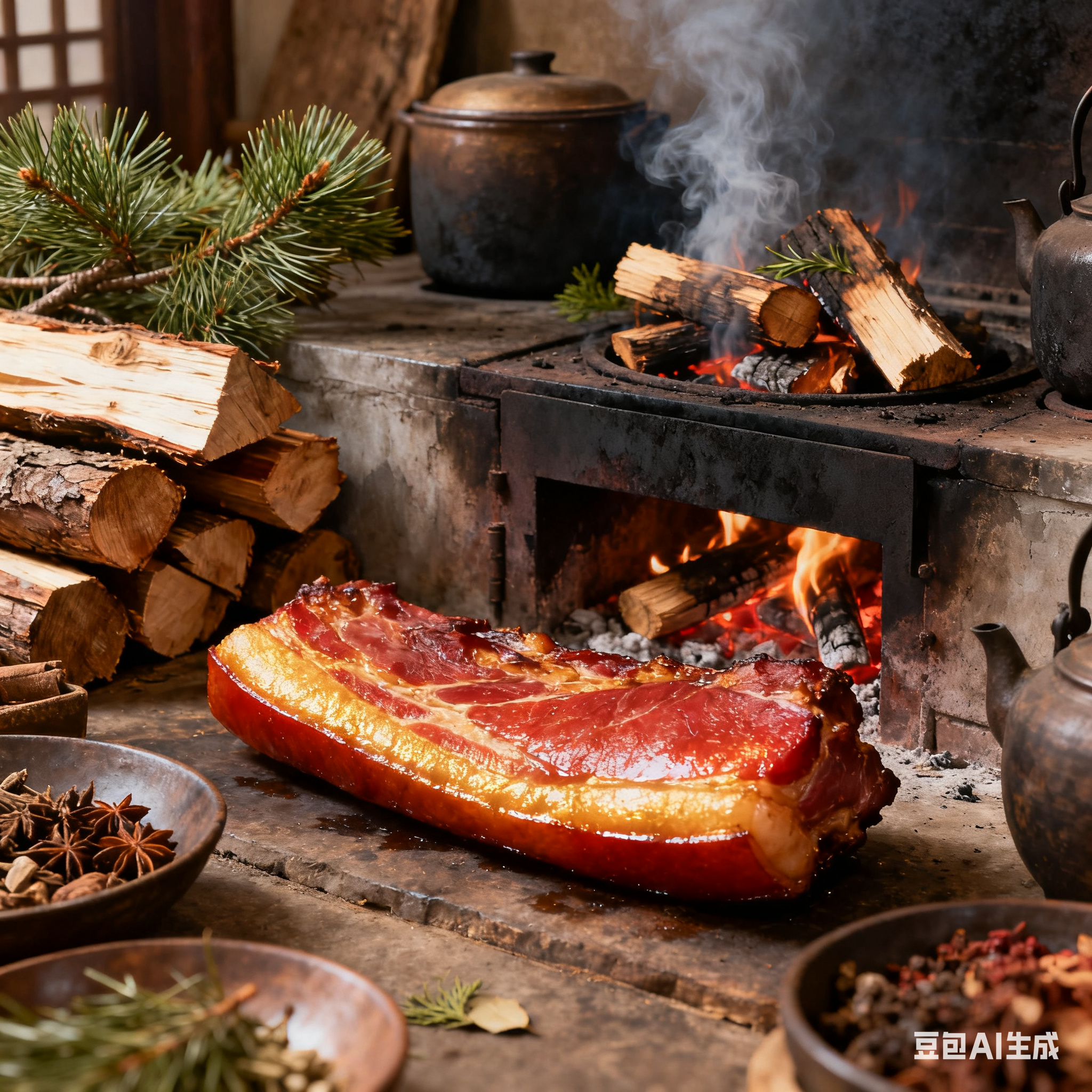 腊肉红肠烘干熏上色炉，咋熏出诱人颜色？(2)