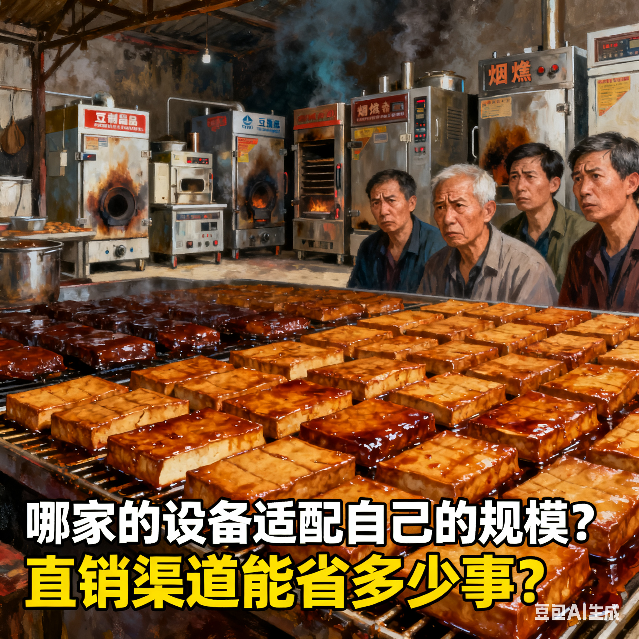 豆干烟熏炉选哪家？厂家直销这样挑