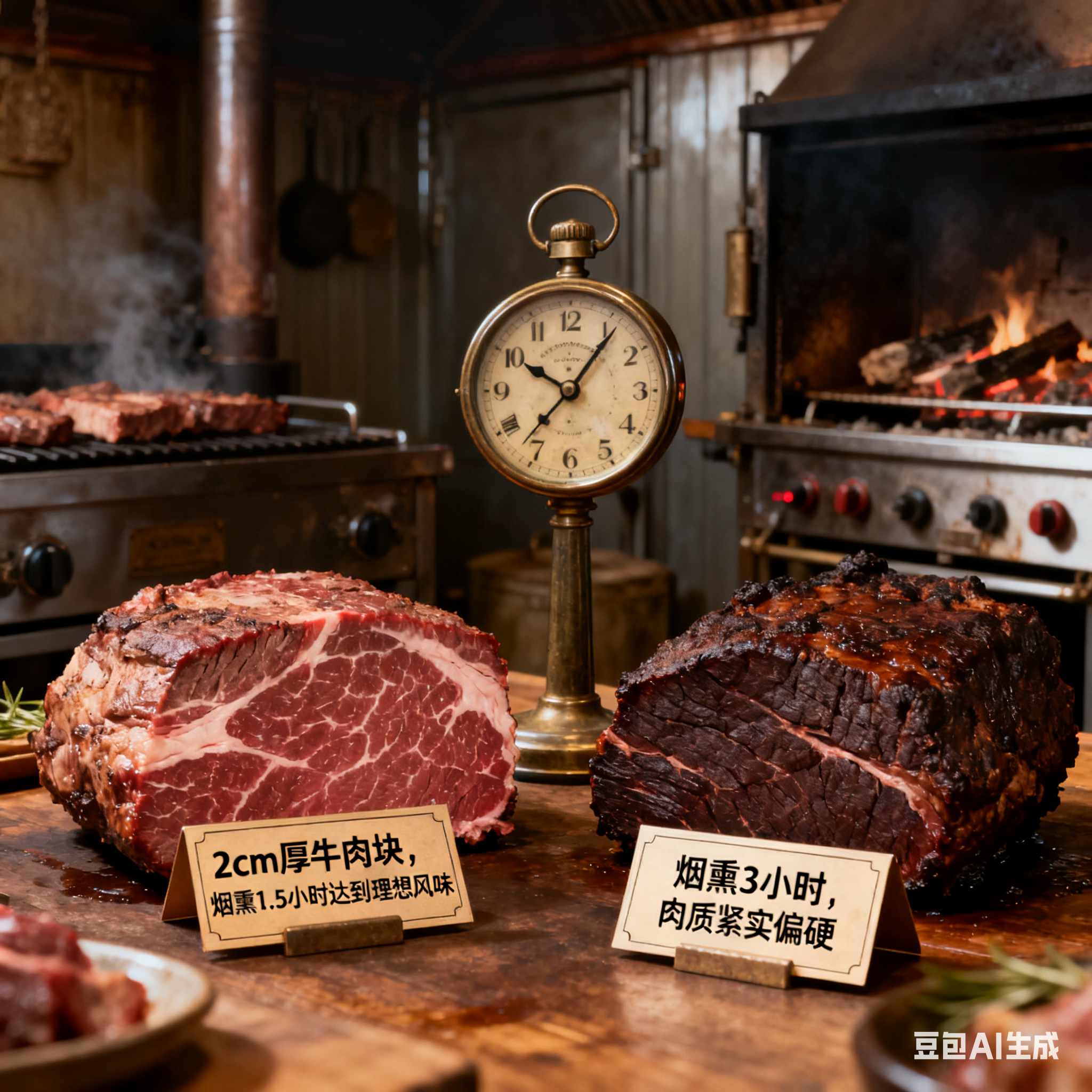 全自动牛肉烟熏炉，会把牛肉变老吗？(2)