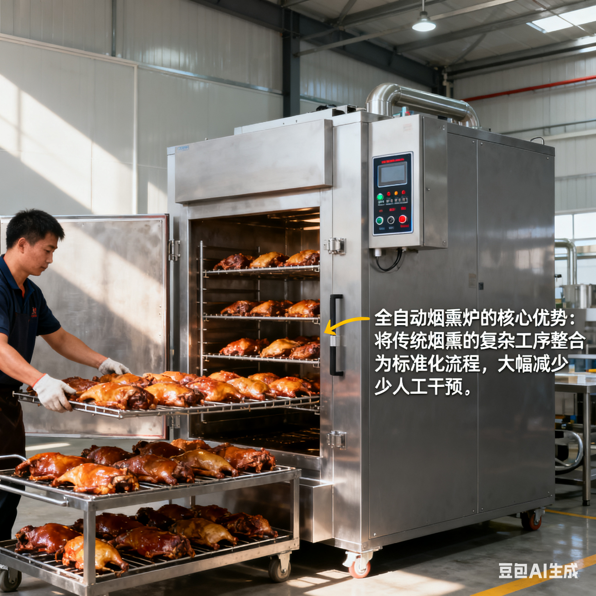 少人值守也靠谱？全自动烟熏炉真能脱离人工吗？(2)