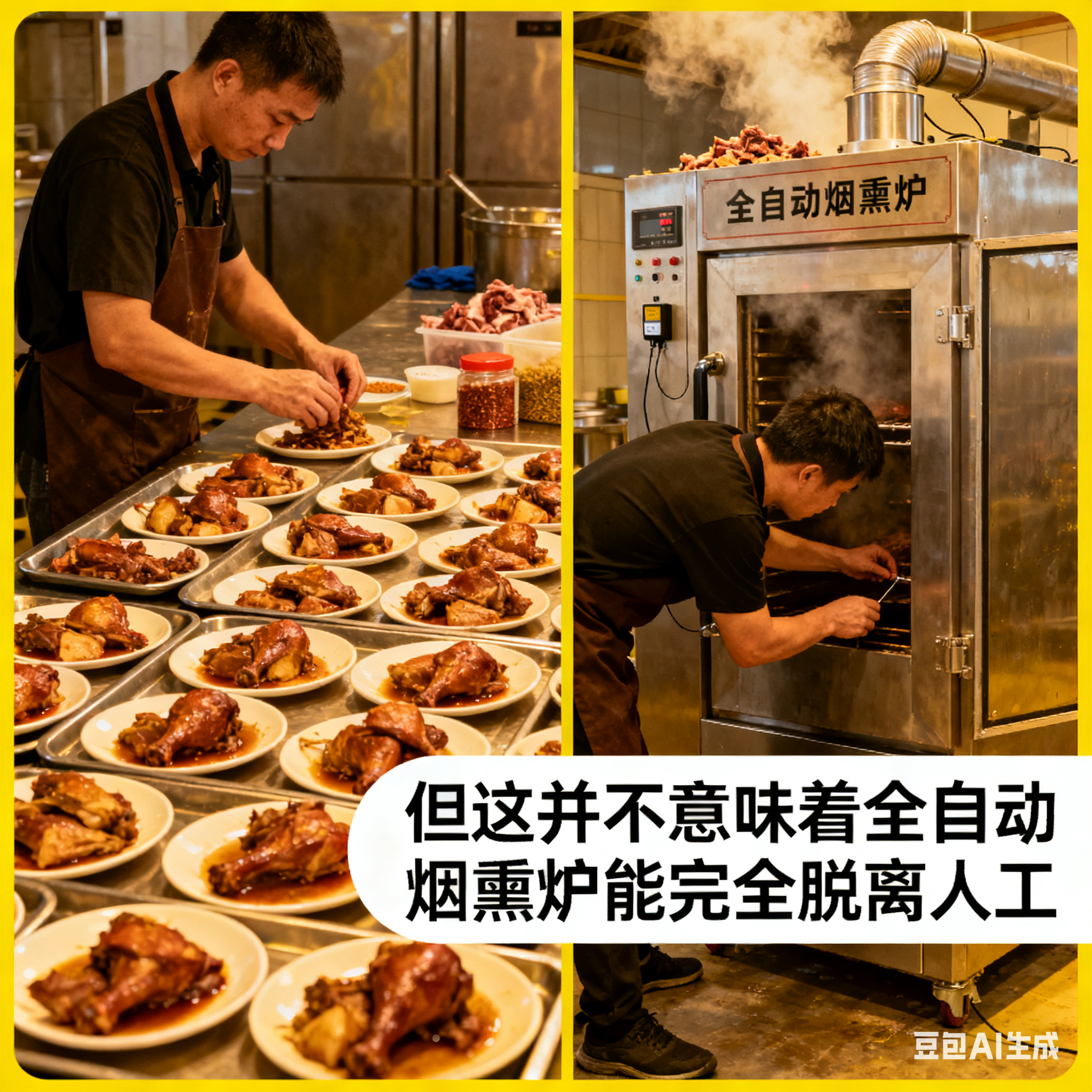 少人值守也靠谱？全自动烟熏炉真能脱离人工吗？(3)