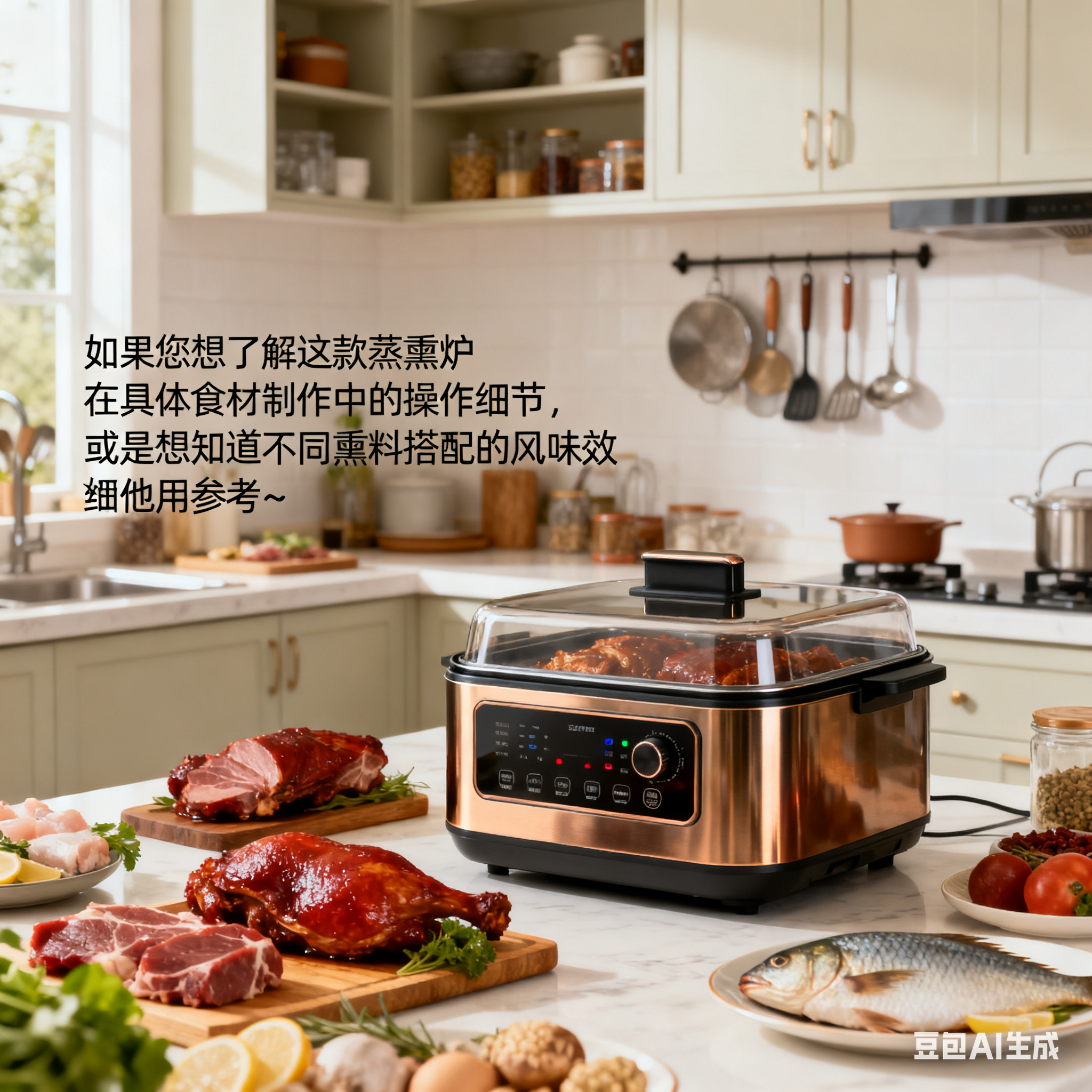 腊肉腊肠红肠蒸熏炉，“多功能” 藏在哪些细节里？(5)