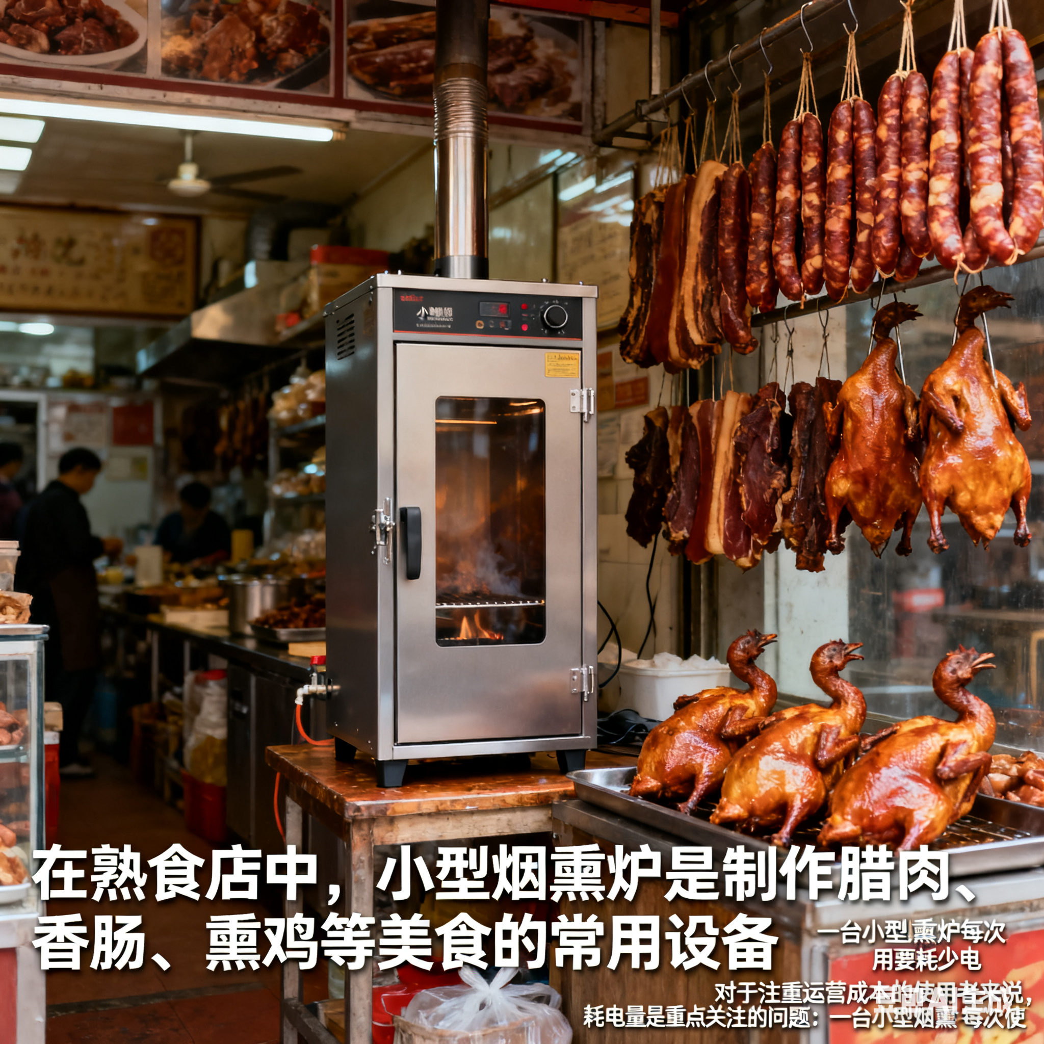 小型烟熏炉，用电多少度？(1)