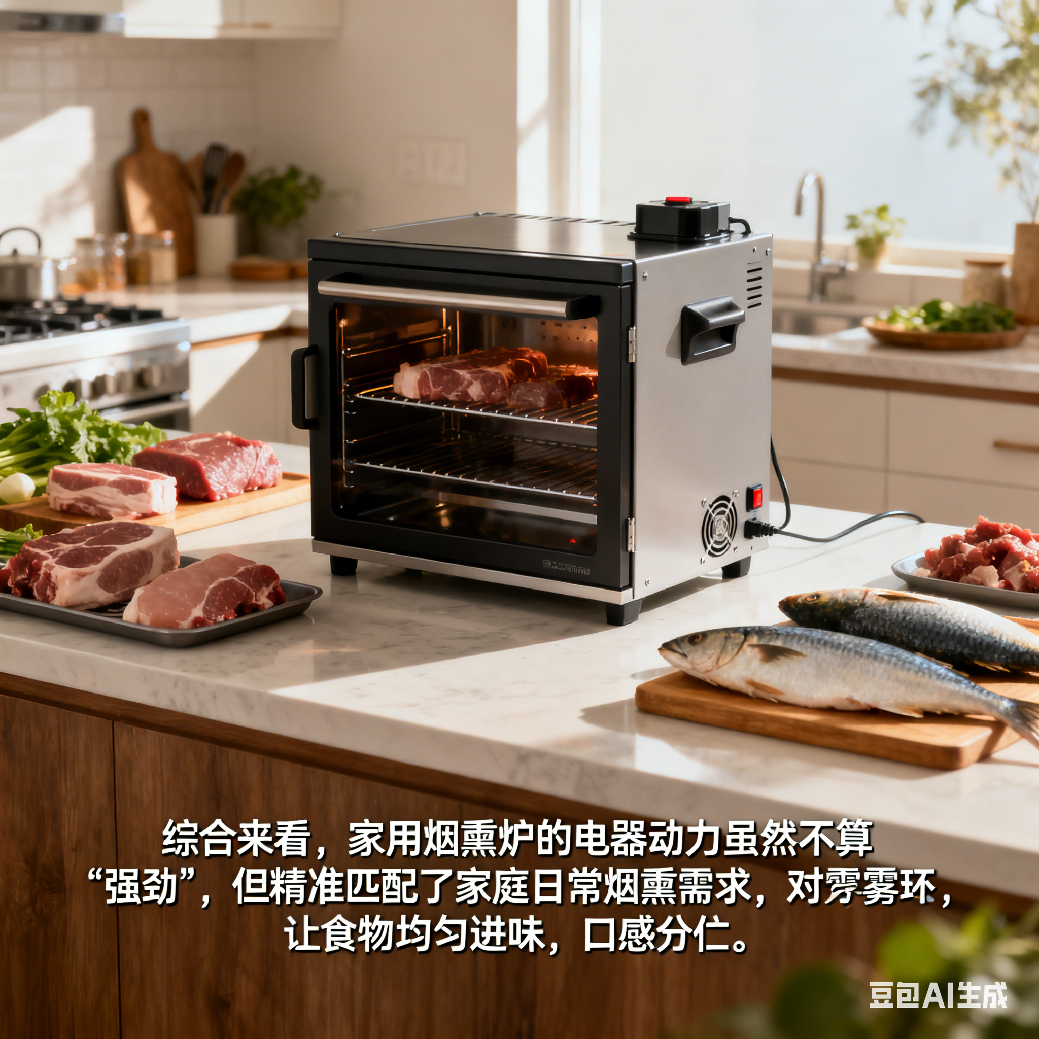 烟熏炉的电器动力，够用吗？(5)